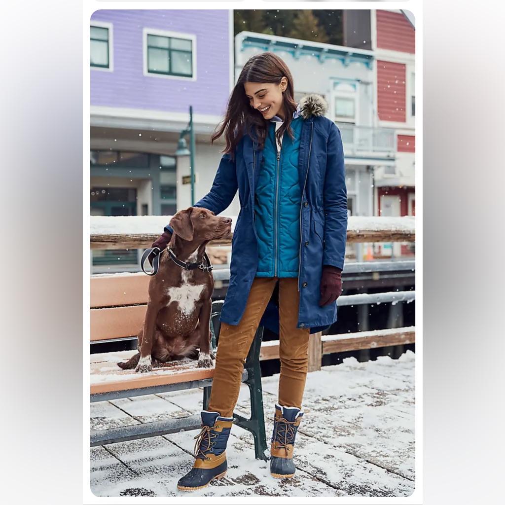 Land’s End Mid Rise Straight Corduroy Pants